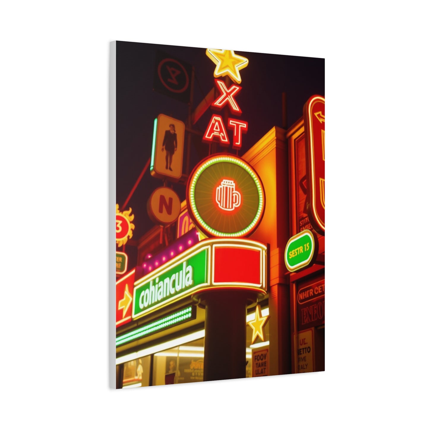 Nostalgic Grandeur Canvas Wall Art & Canvas Print