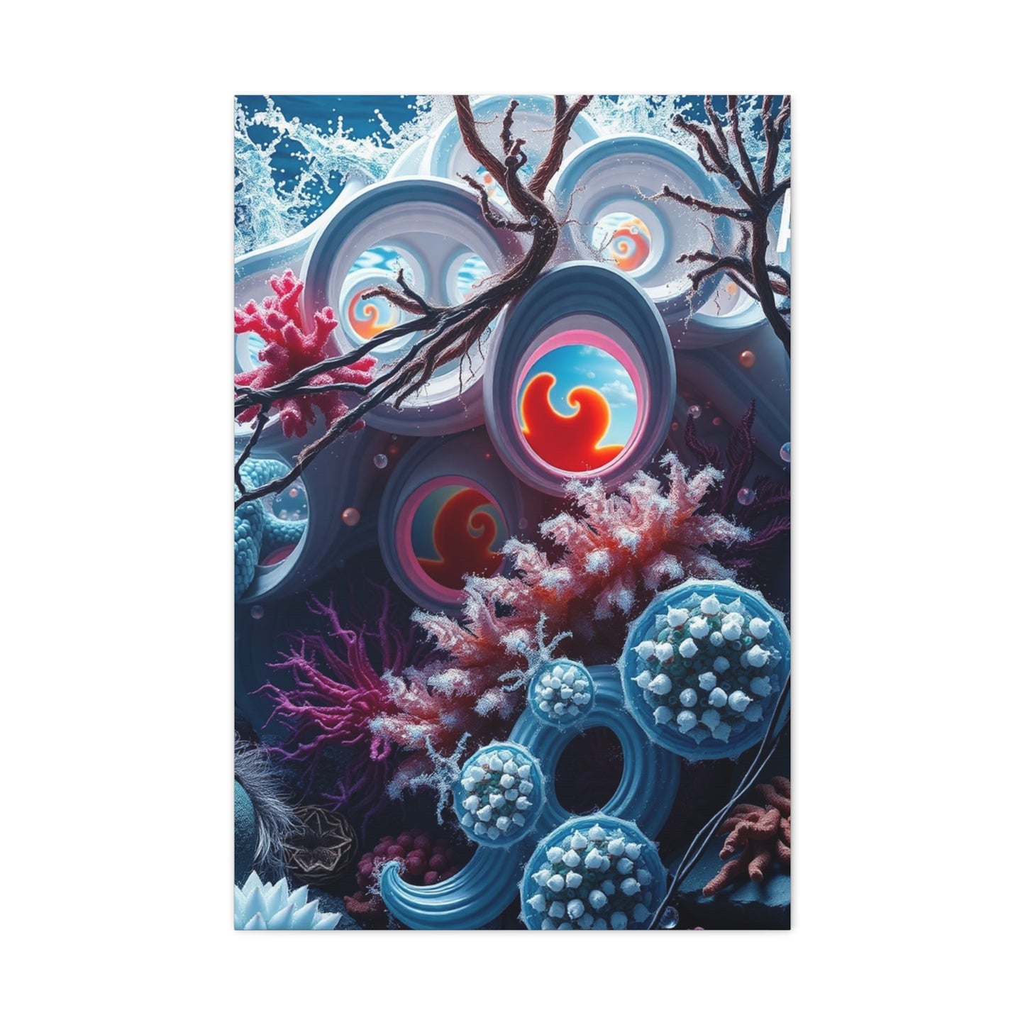 Luminous Lagoon Tableau Wall Art & Canvas Print