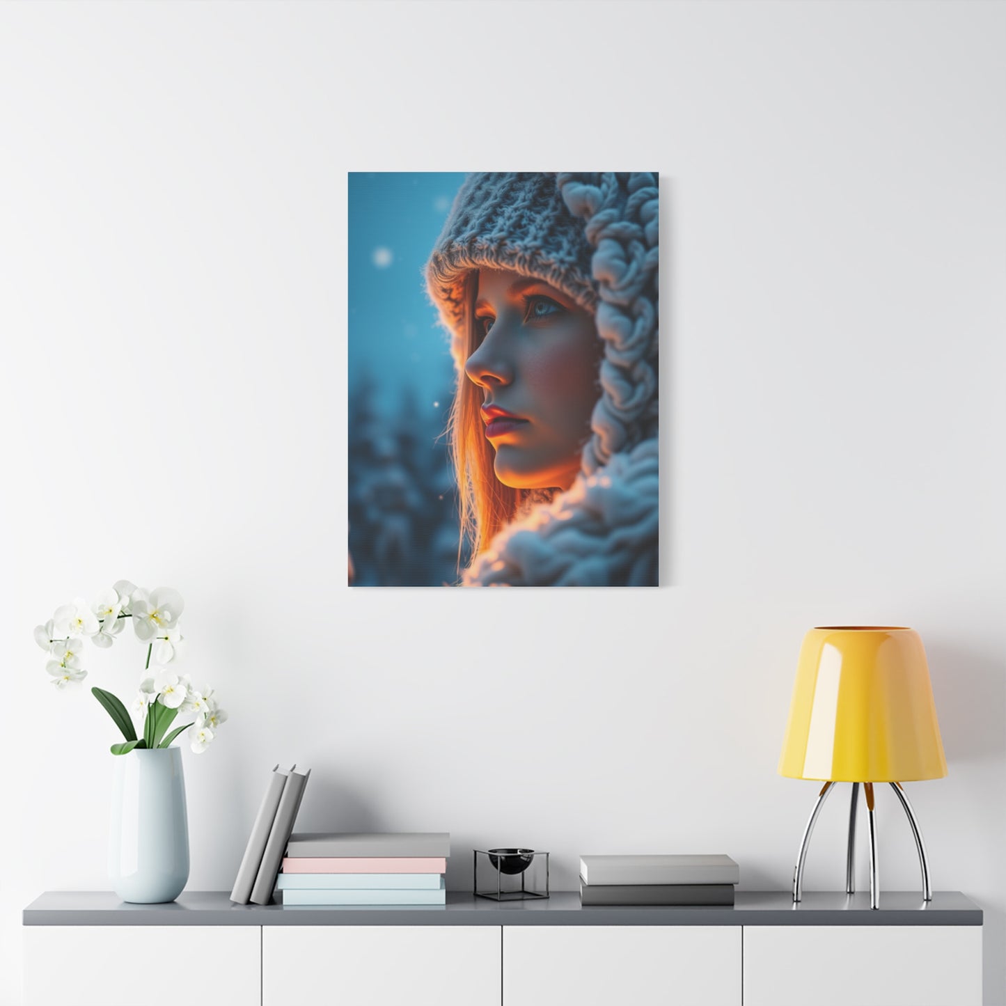 Ethereal Winter Panorama Wall Art & Canvas Print