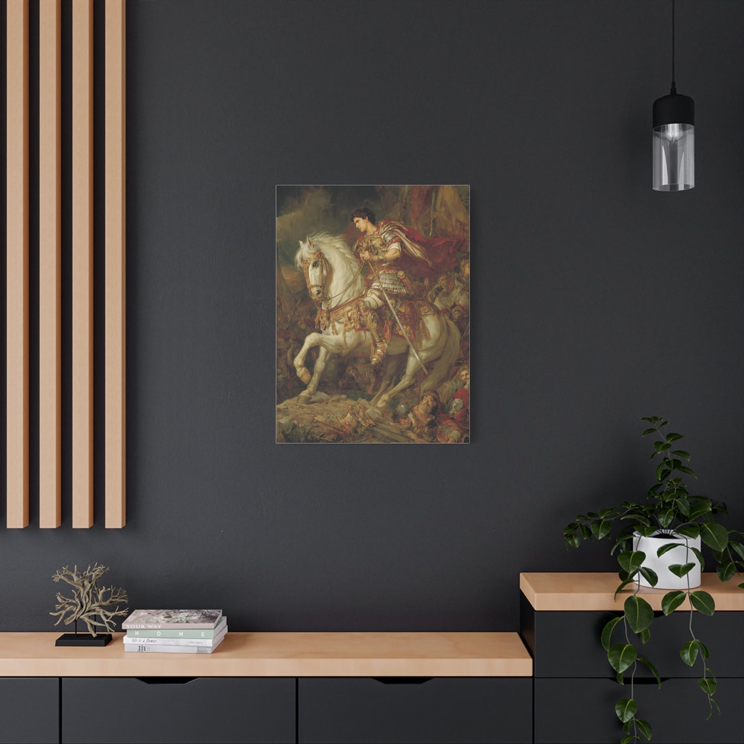 Alexander the Great Commanding The Battlefield Wall Art & Canvas Print