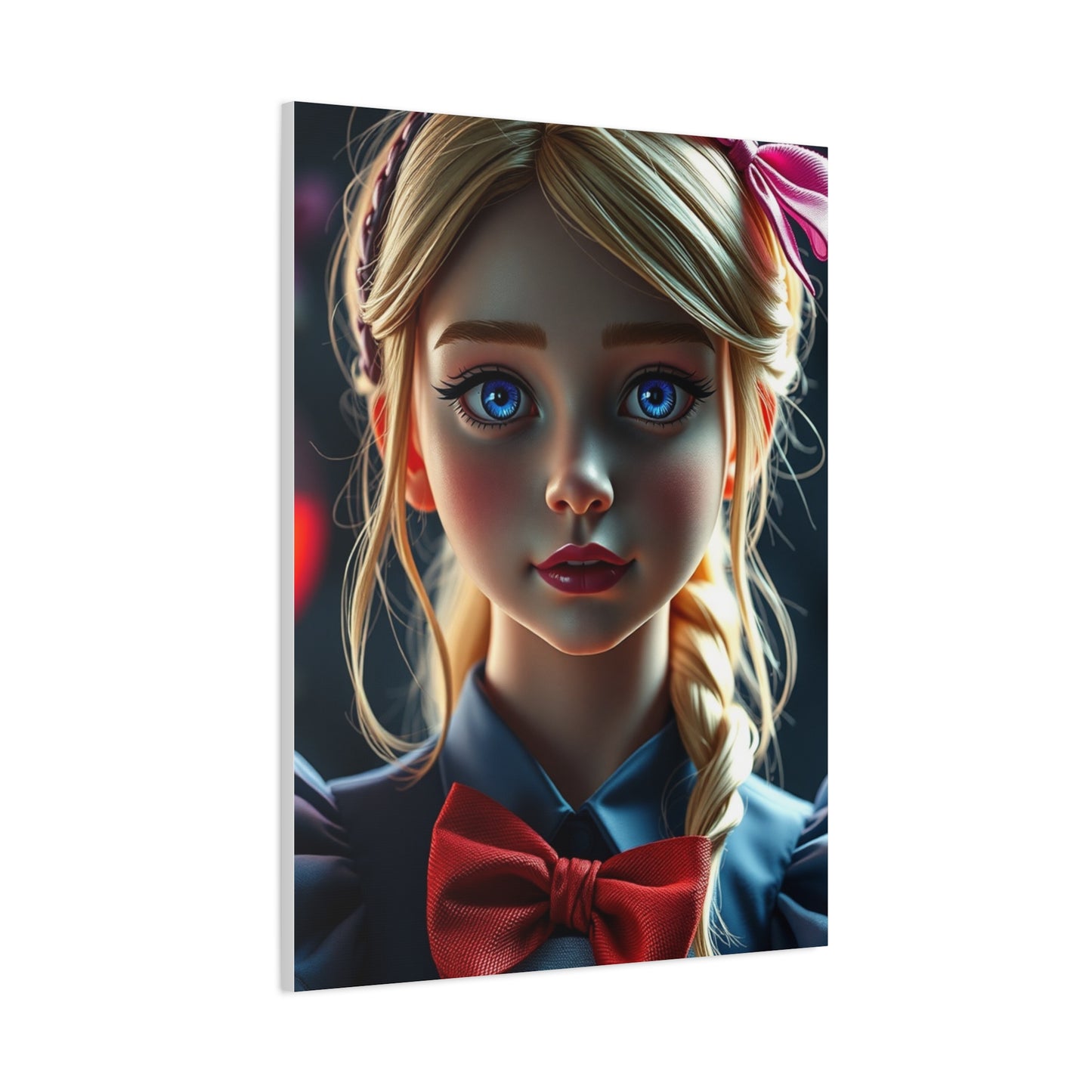 Alice In Wonderland Characters Art Supreme Canvas Wall Art & Canvas Print