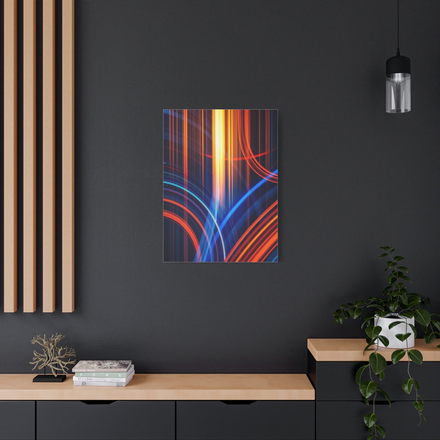 Masterpiece Linear Abstract Art Vision Wall Art & Canvas Print