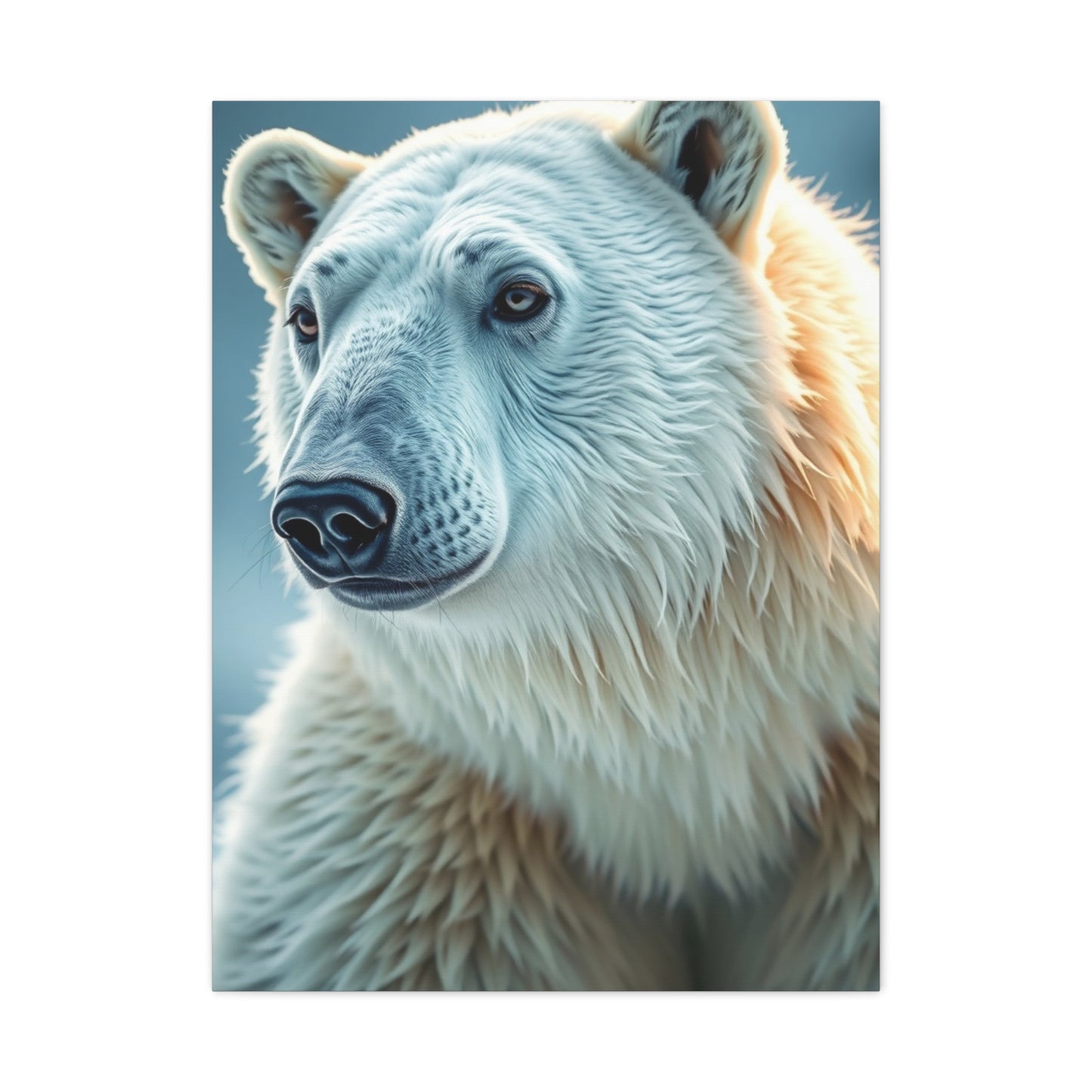 Vision Polar Bear Art Art Wall Art & Canvas Print