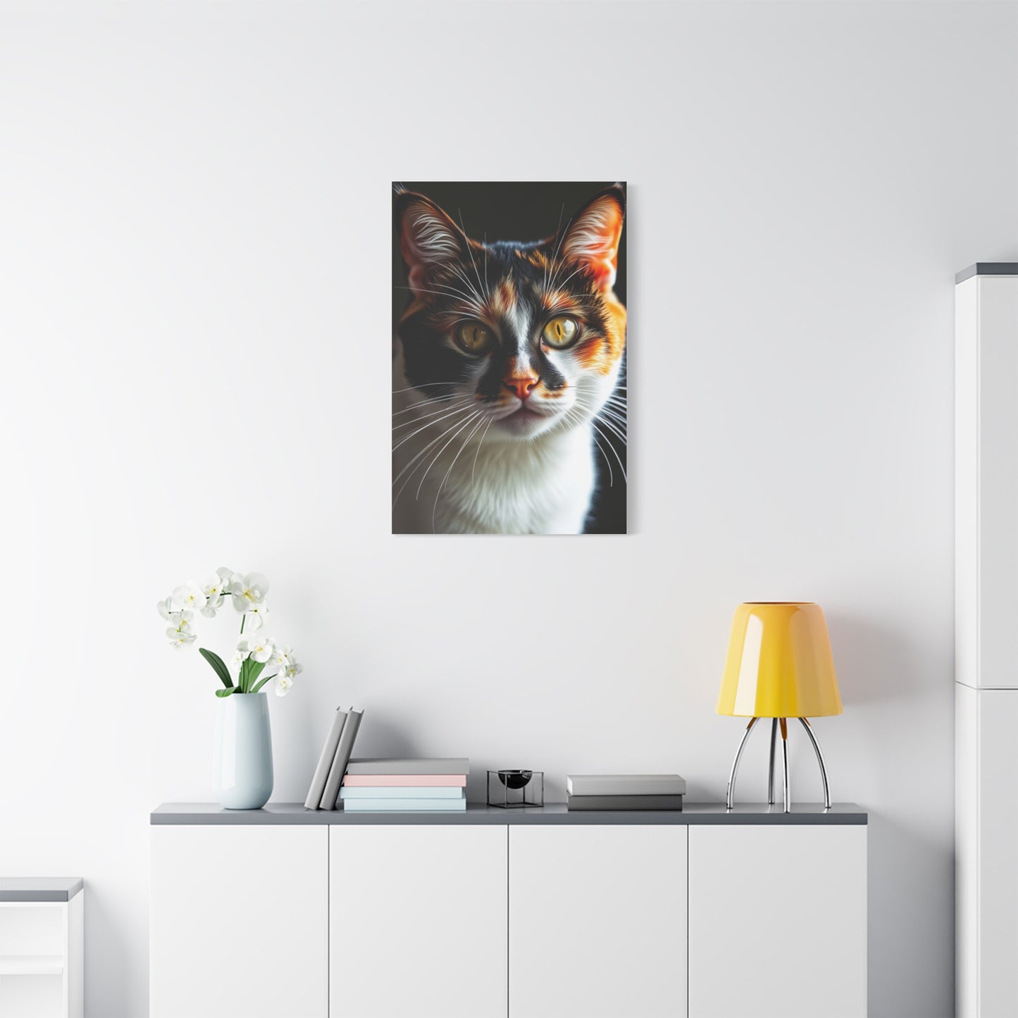 Calico Cat Art Refined Canvas Wall Art & Canvas Print