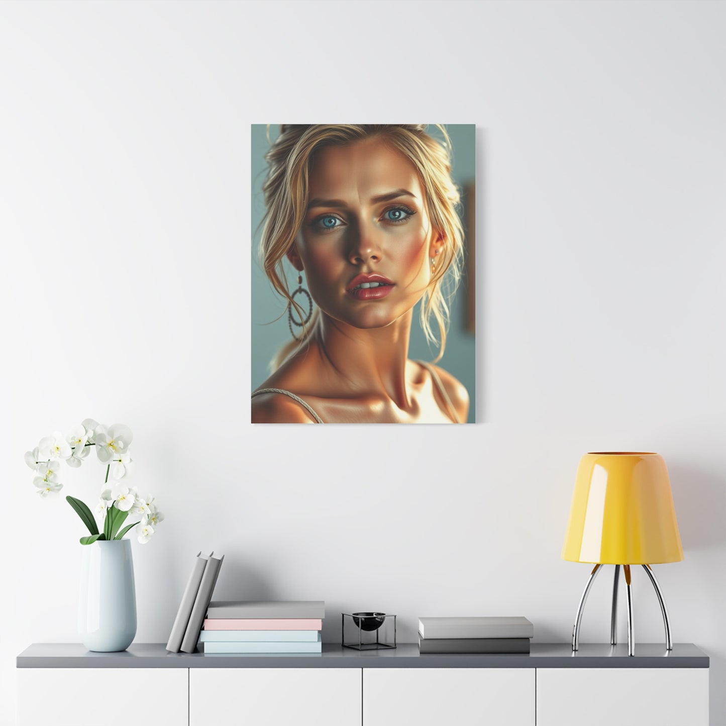 Timeless Moss Elegance Wall Art & Canvas Print