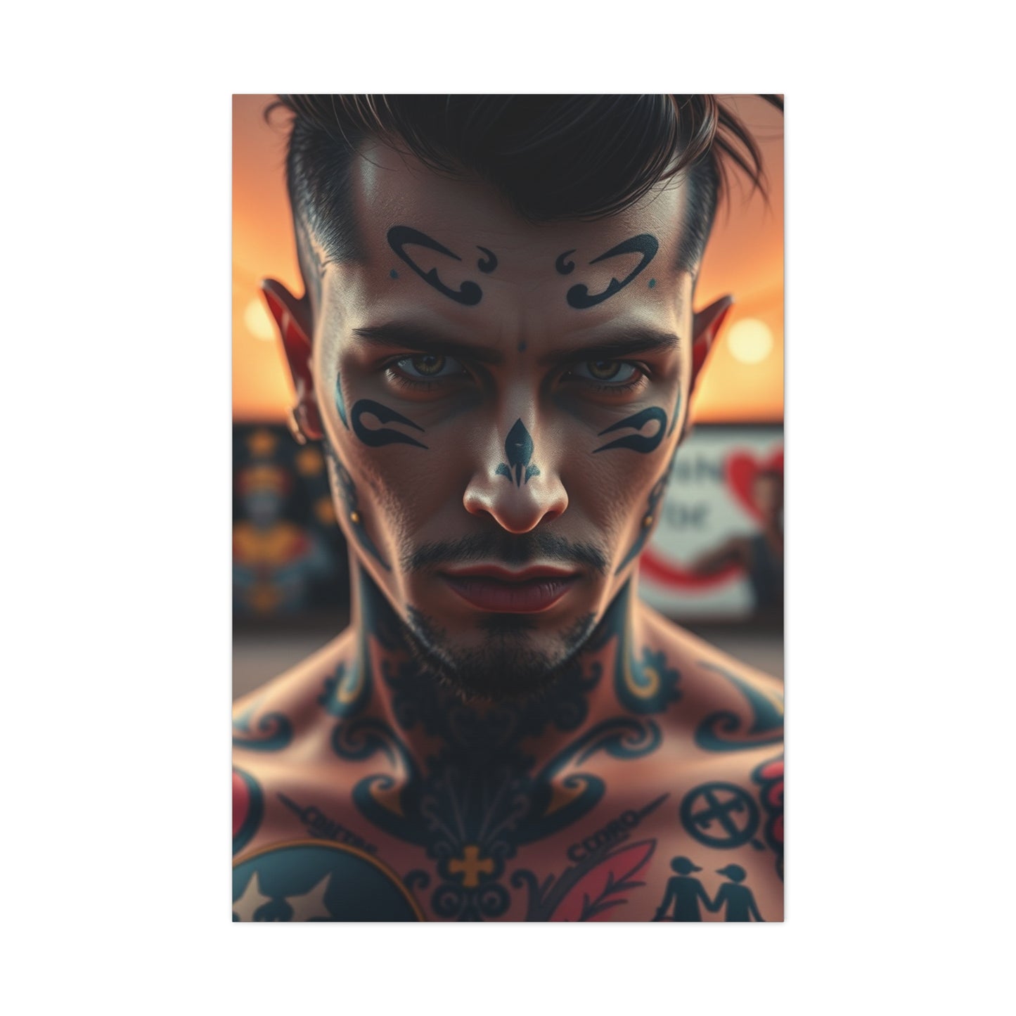 Supreme Tattoo Parlor Art Collection Wall Art & Canvas Print