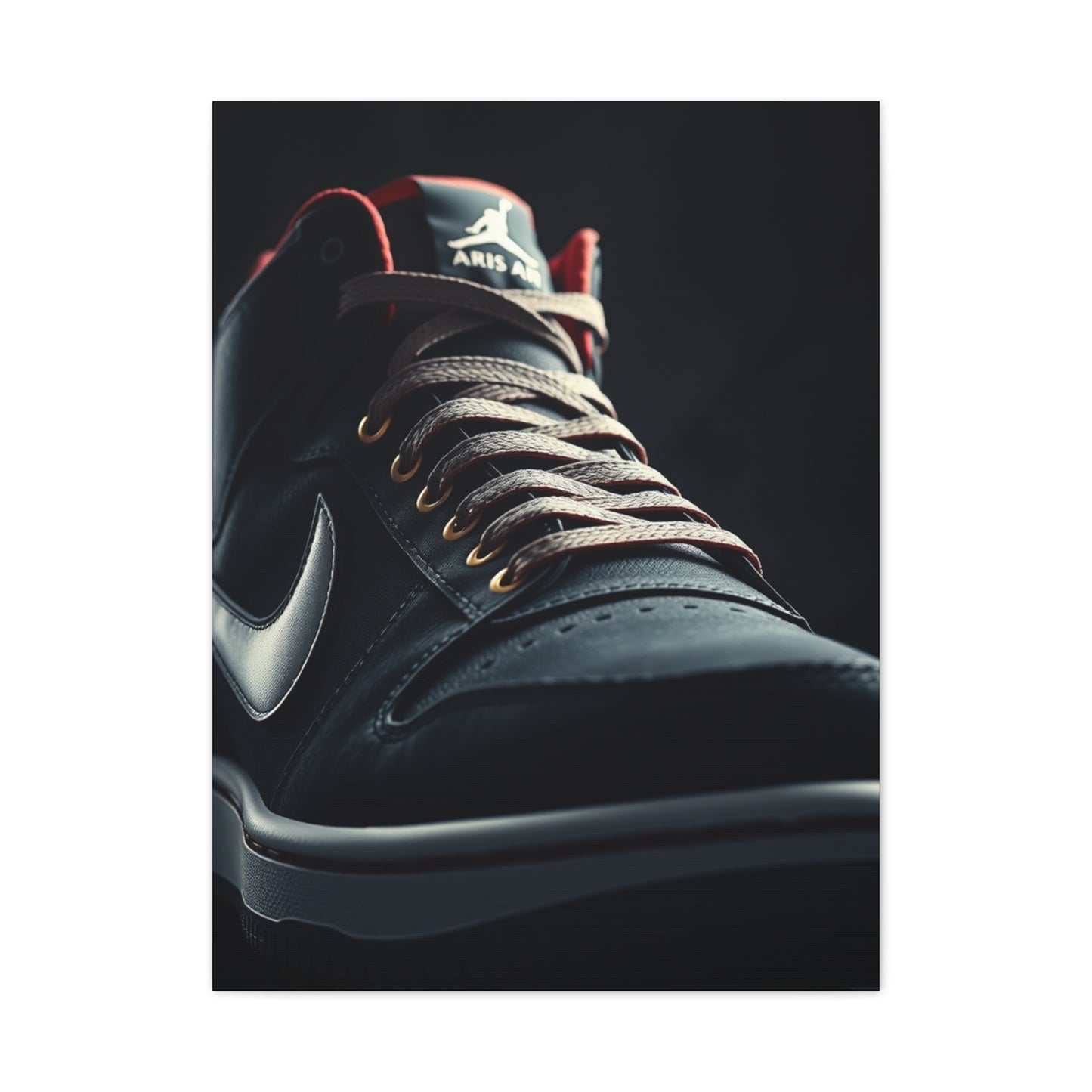 Sophisticated Sneaker Display Wall Art & Canvas Print