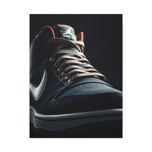 Sophisticated Sneaker Display Wall Art & Canvas Print