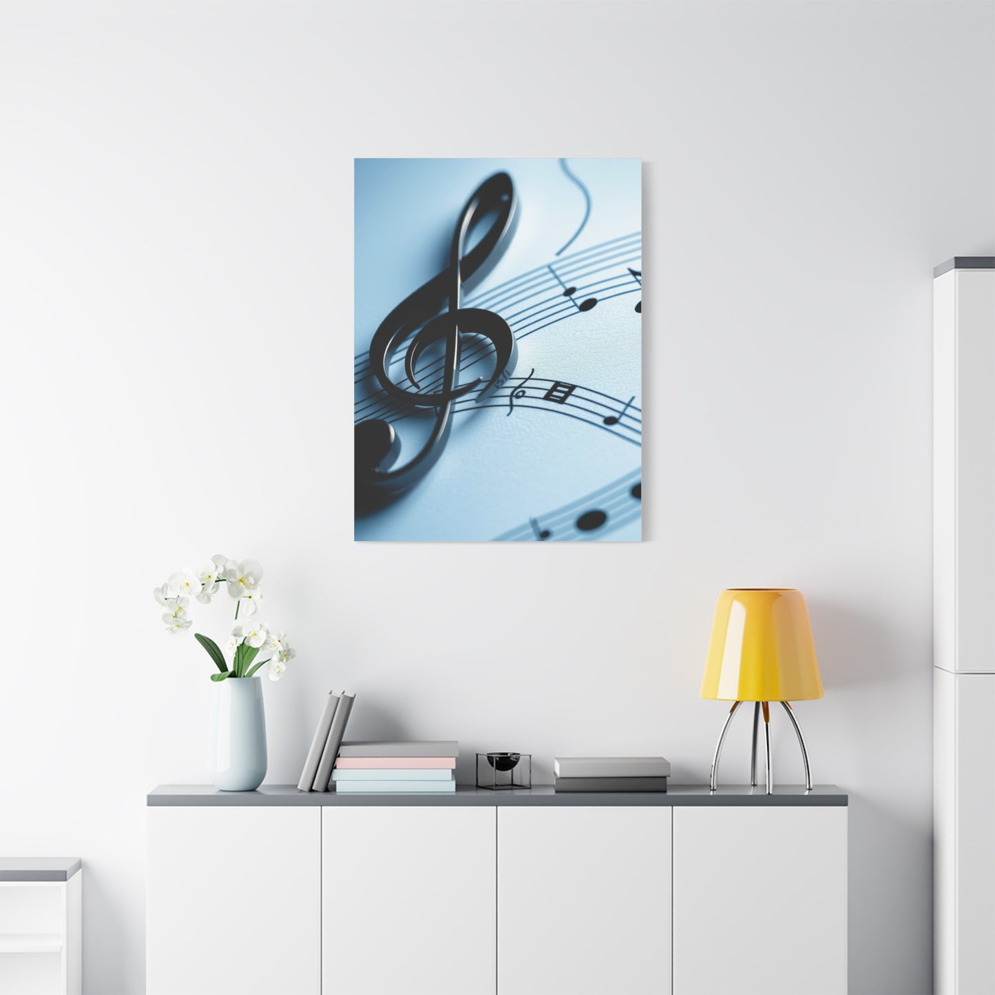 Supreme Musical Notes Art Collection Wall Art & Canvas Print