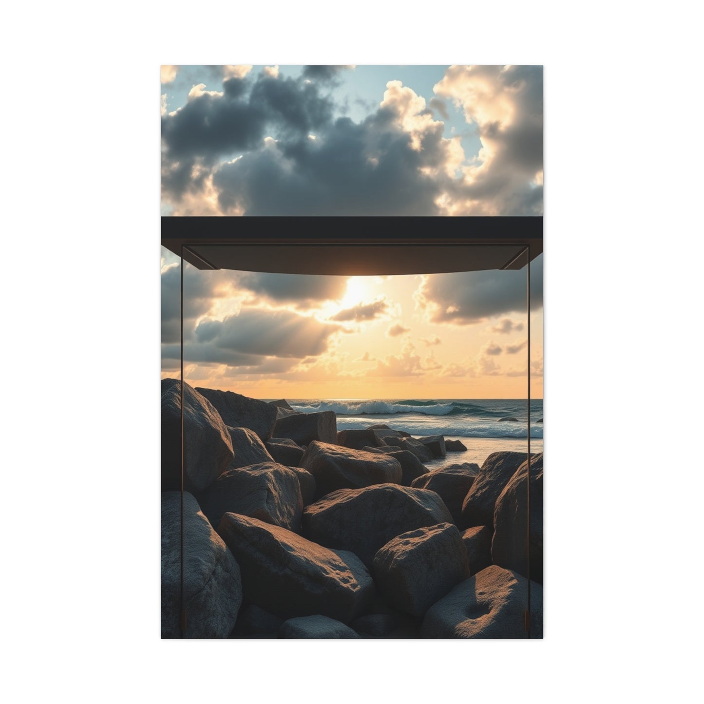 Coastal Panorama Elegance Wall Art & Canvas Print