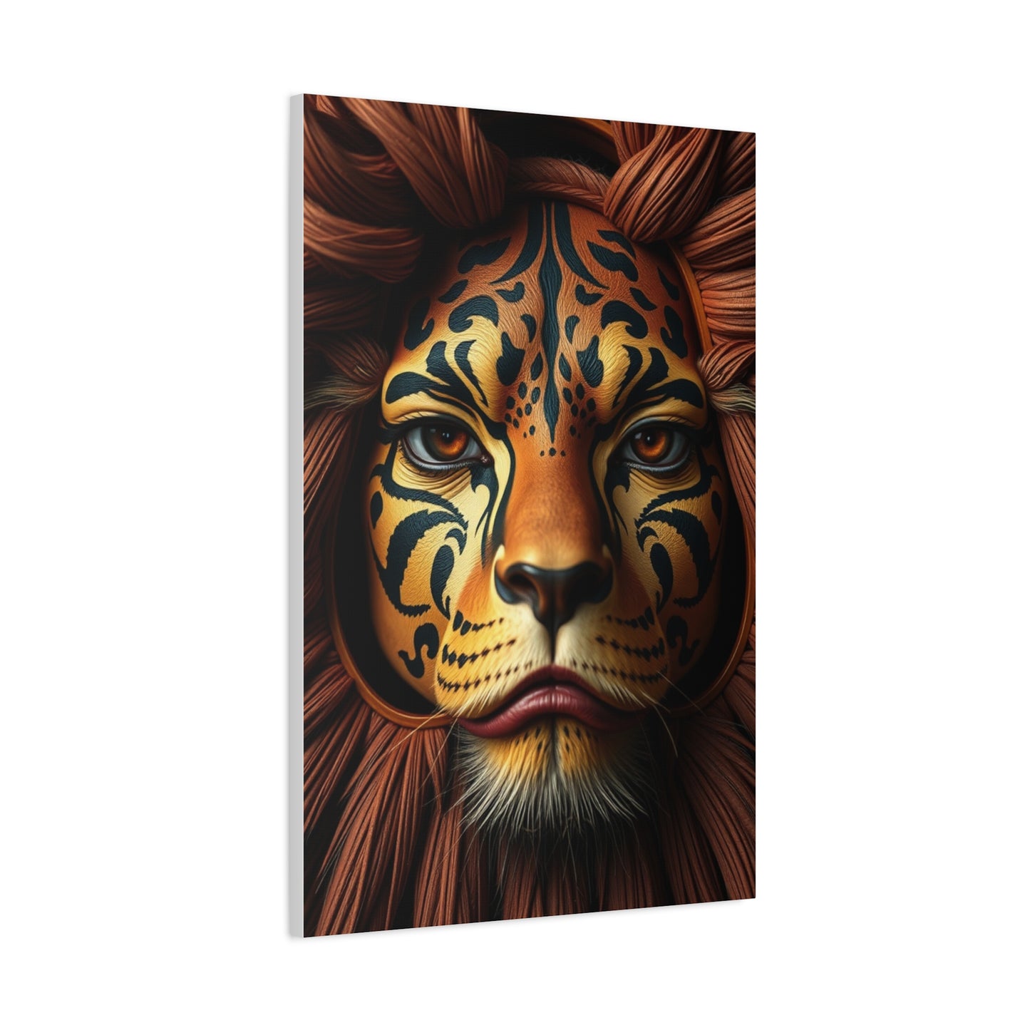 Masterpiece Shades of Brown Art Vision Wall Art & Canvas Print