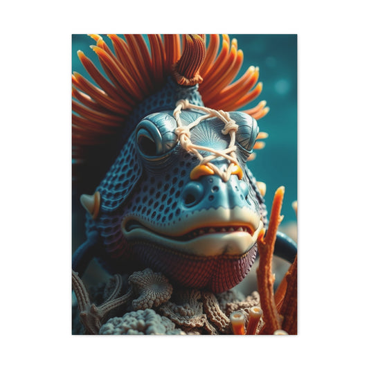 Oceanic Elegance Canvas Wall Art & Canvas Print