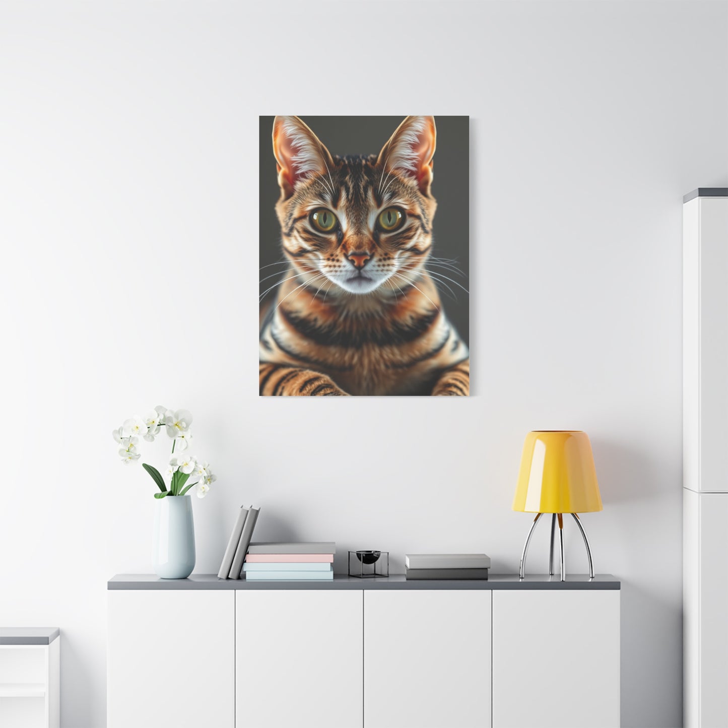 Tabby Cat Art Supreme Gallery Wall Art & Canvas Print