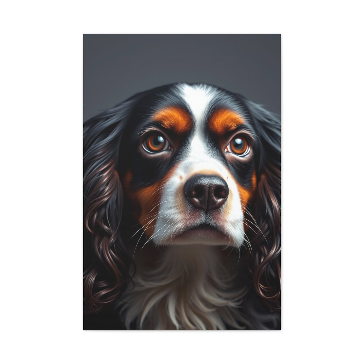 Vision Cavalier King Charles Spaniels Art Art Wall Art & Canvas Print