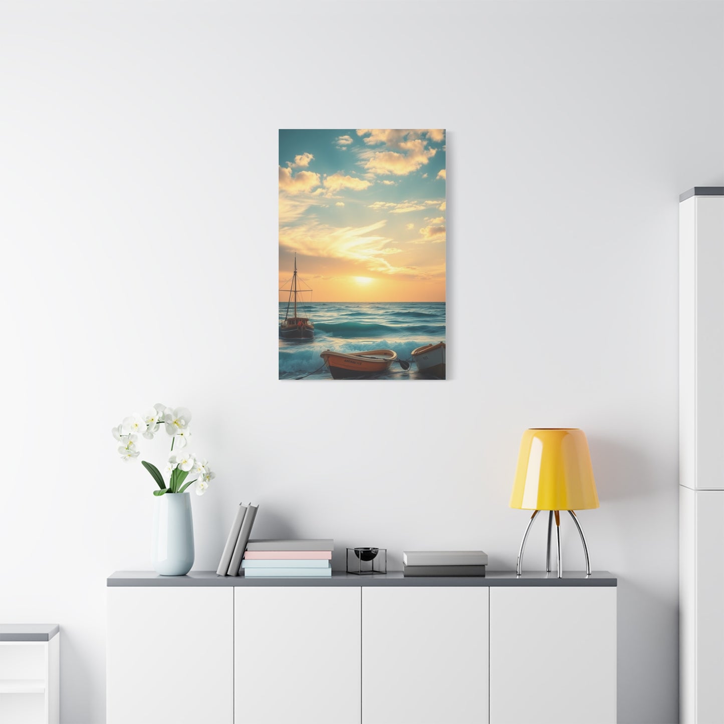 Modern Shores Opulence Wall Art & Canvas Print