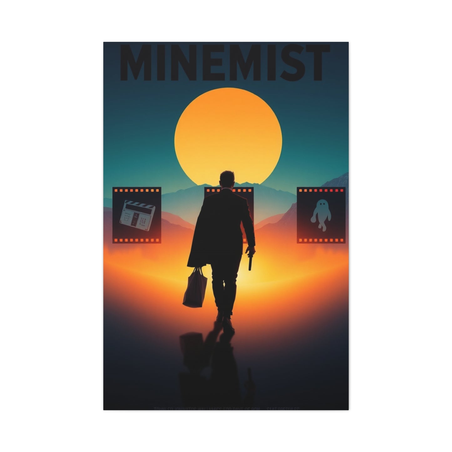 Simplistic Cinematic Elegance wall art & canvas print