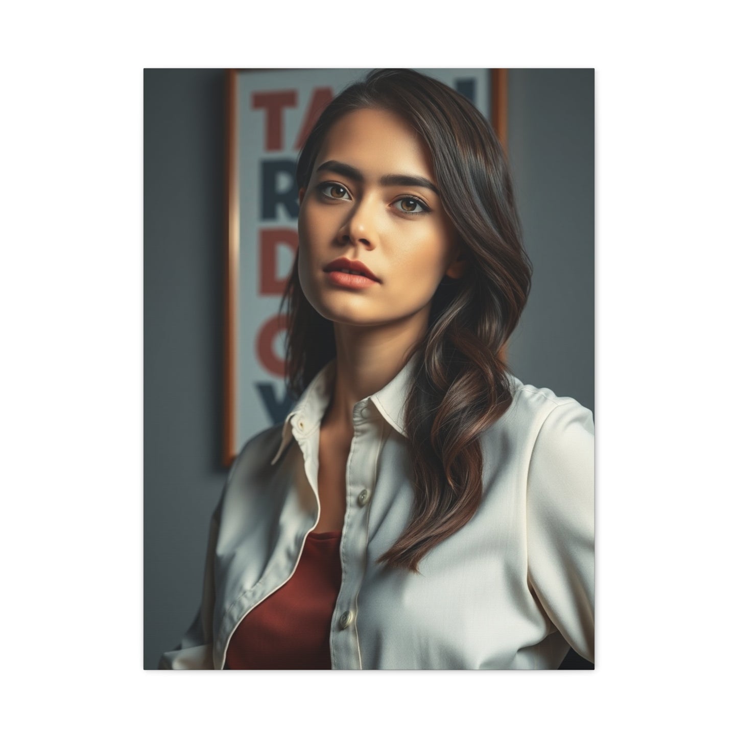 Lavish Office Composition Wall Art & Canvas Print