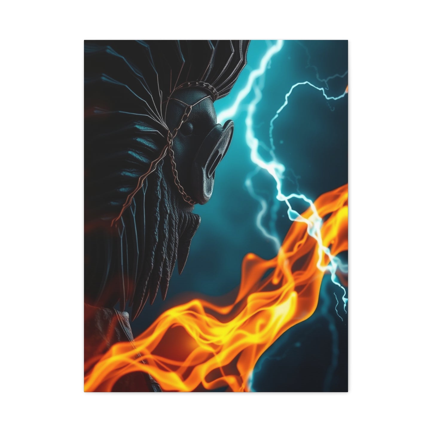 Velvet Tempest Tapestry Wall Art & Canvas Print