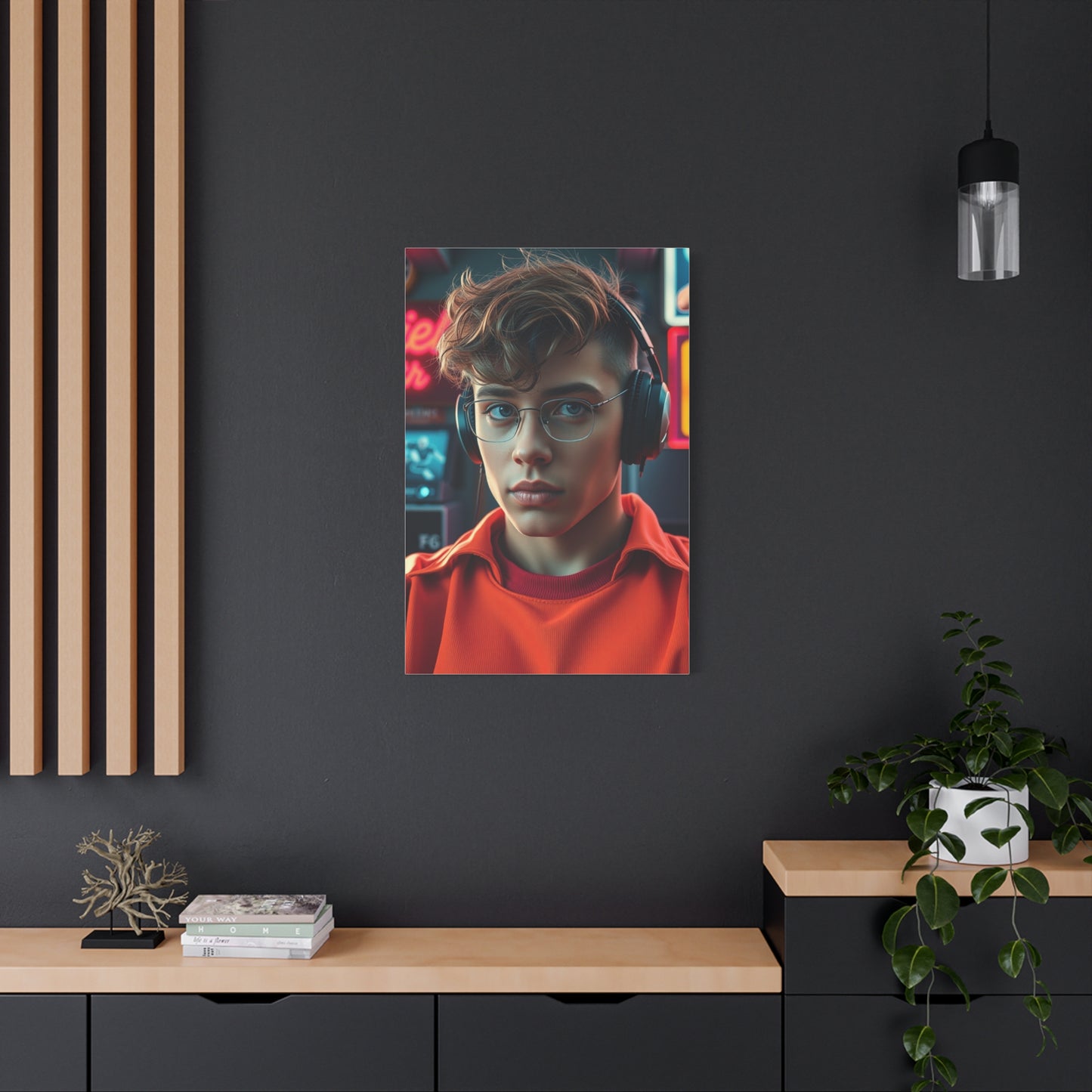 Vision 80’s Nostalgia Art Art Wall Art & Canvas Print