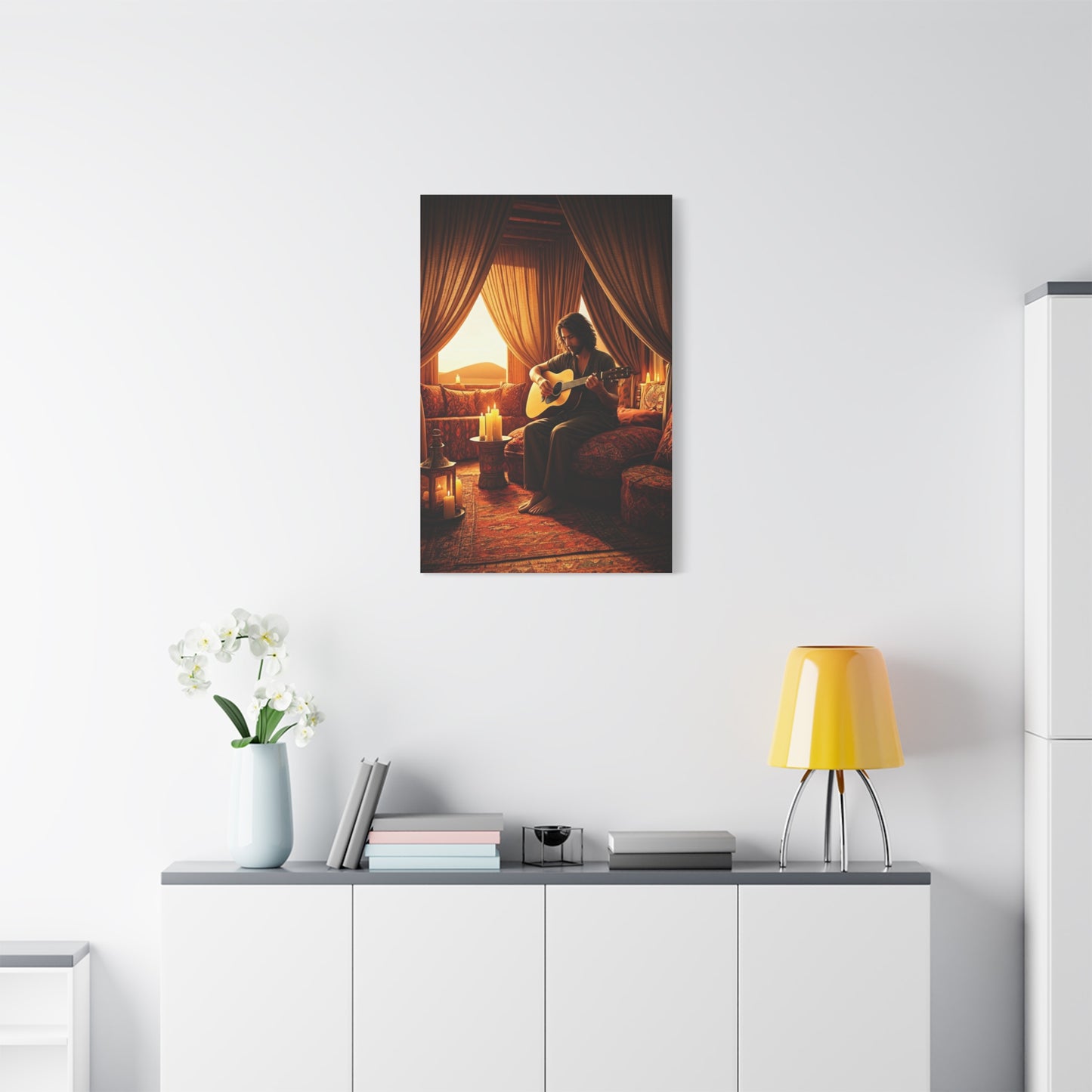 Bohemian Music Under Desert Skies – Wall Art & Canvas Prints