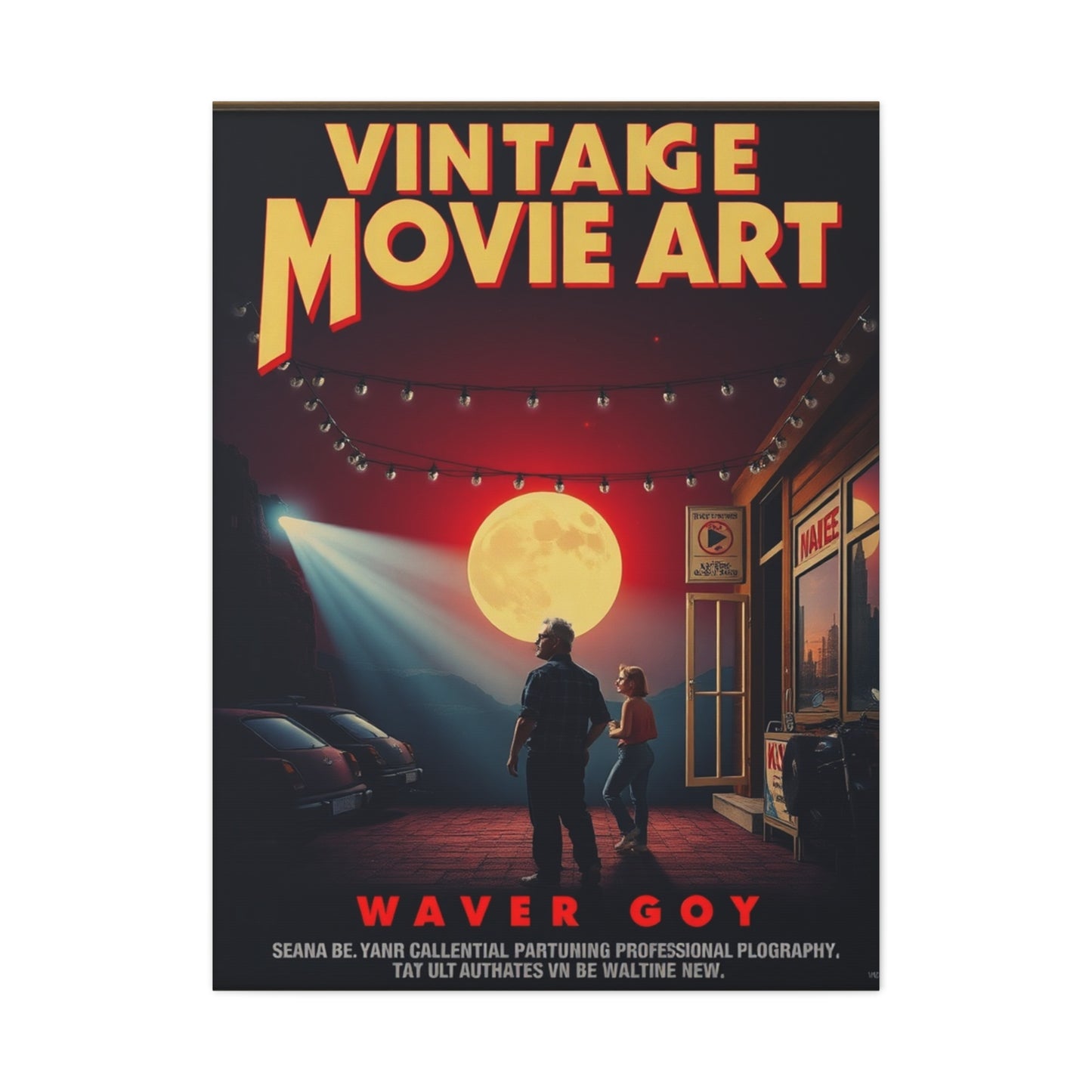 Supreme Vintage Movie Posters Art Collection Wall Art & Canvas Print