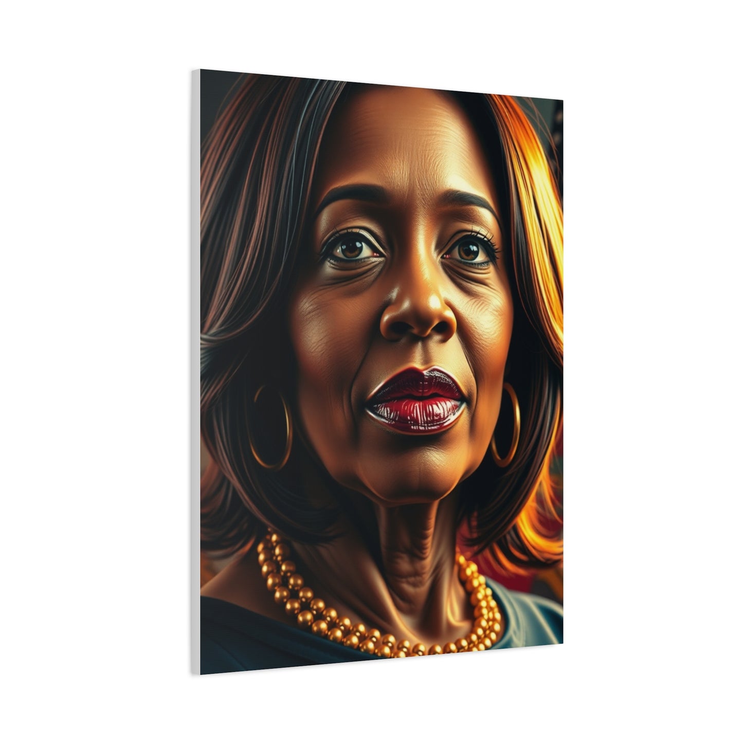 Kamala Harris Art Luxury Canvas Wall Art & Canvas Print