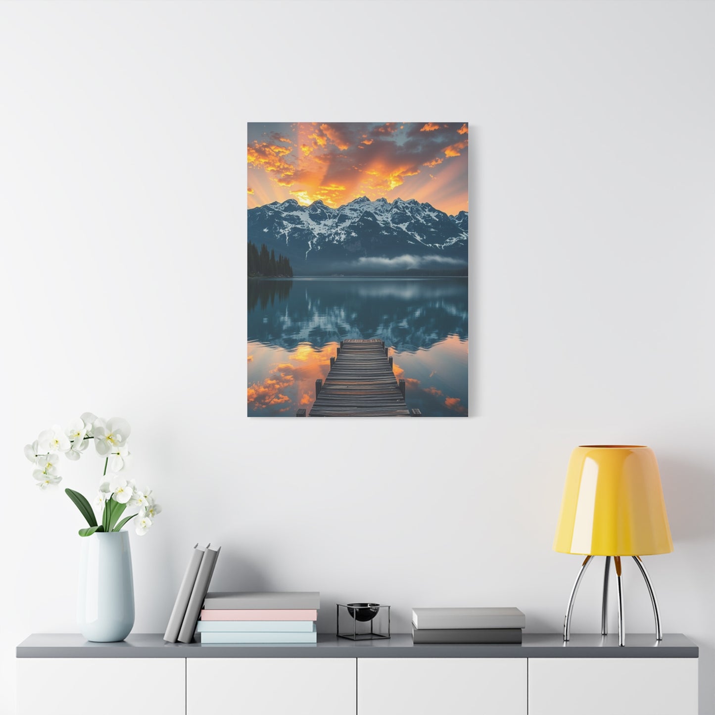 Supreme Lakes Art Collection Wall Art & Canvas Print