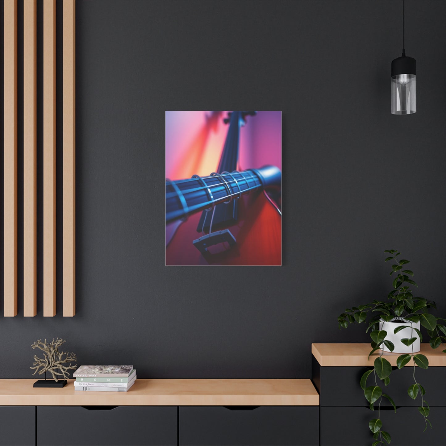 Blue Music Art Supreme Gallery Wall Art & Canvas Print