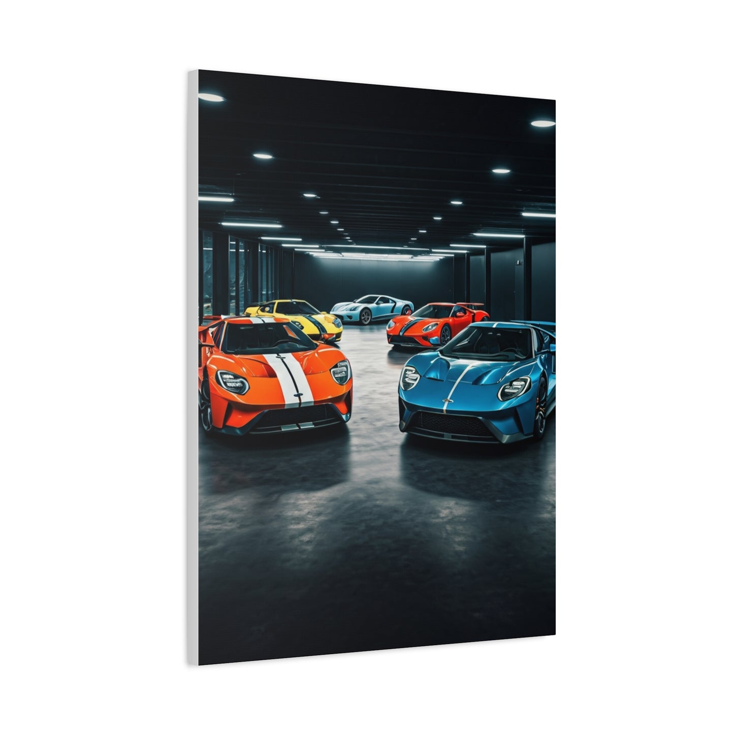 Ford GT Heritage Dream Garage Wall Art & Canvas Prints