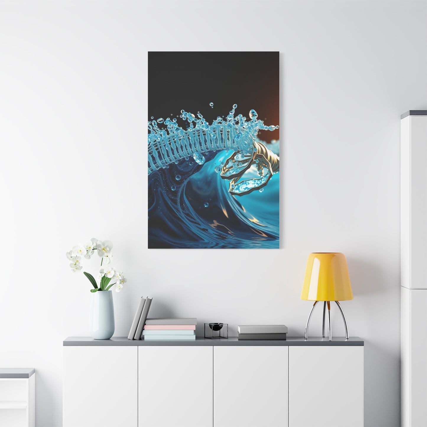 Ethereal Tides Artistry Wall Art & Canvas Print
