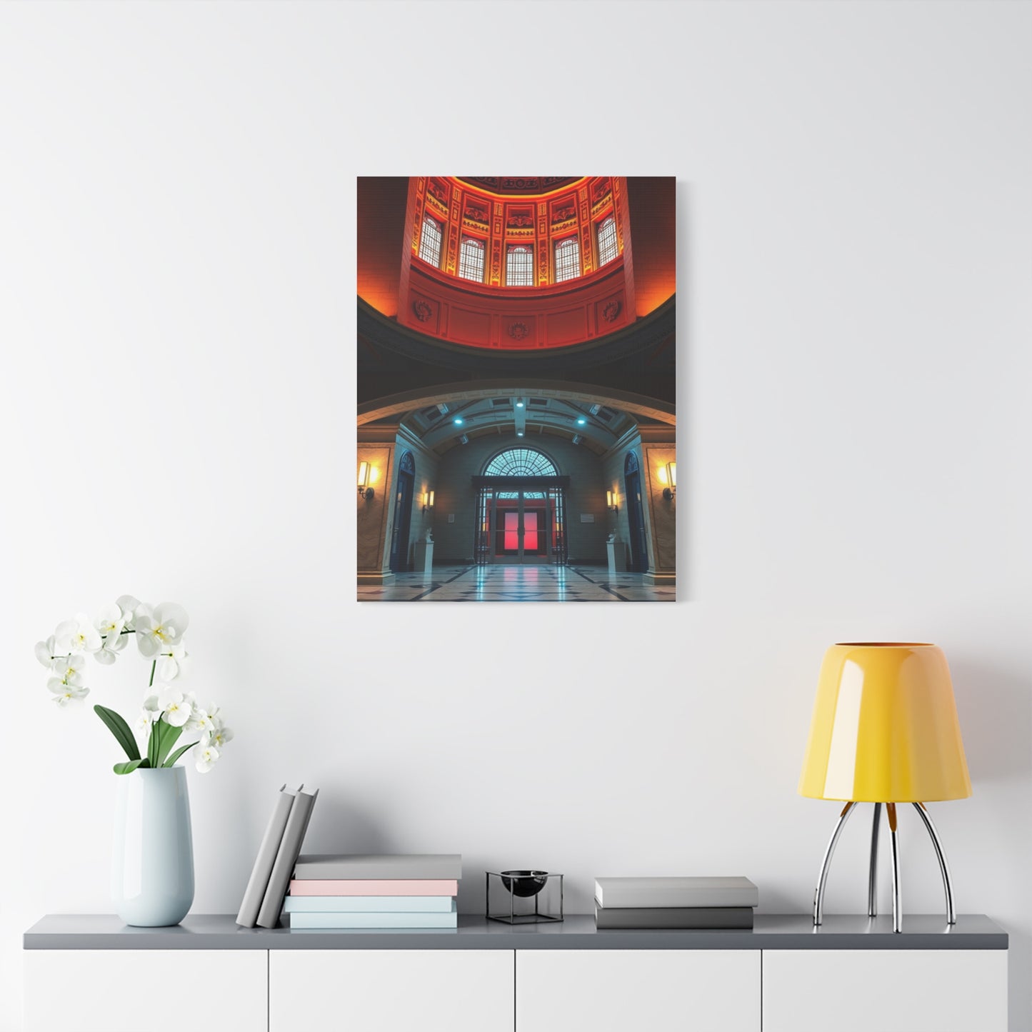 Sculptural Skyline Masterpiece Wall Art & Canvas Print