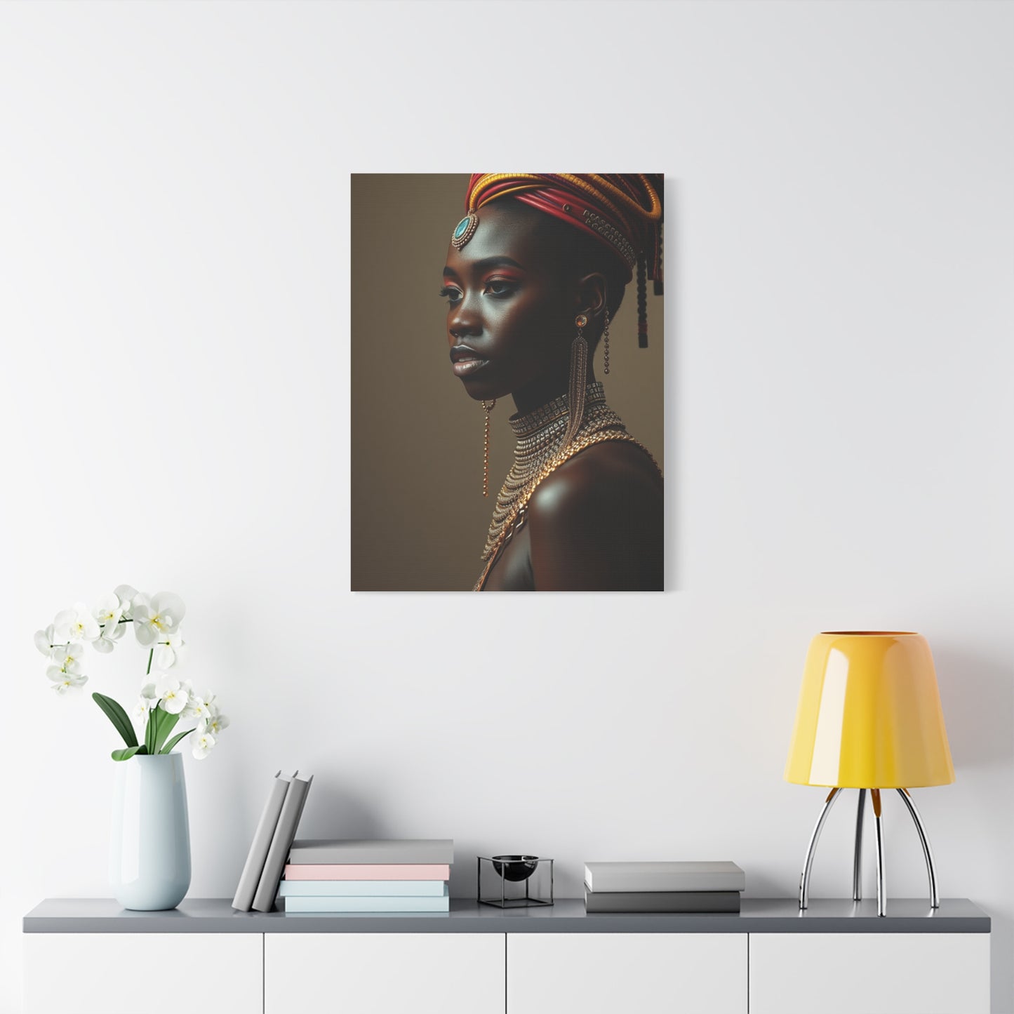 Elite Afrofuturism Art Vision Wall Art & Canvas Print