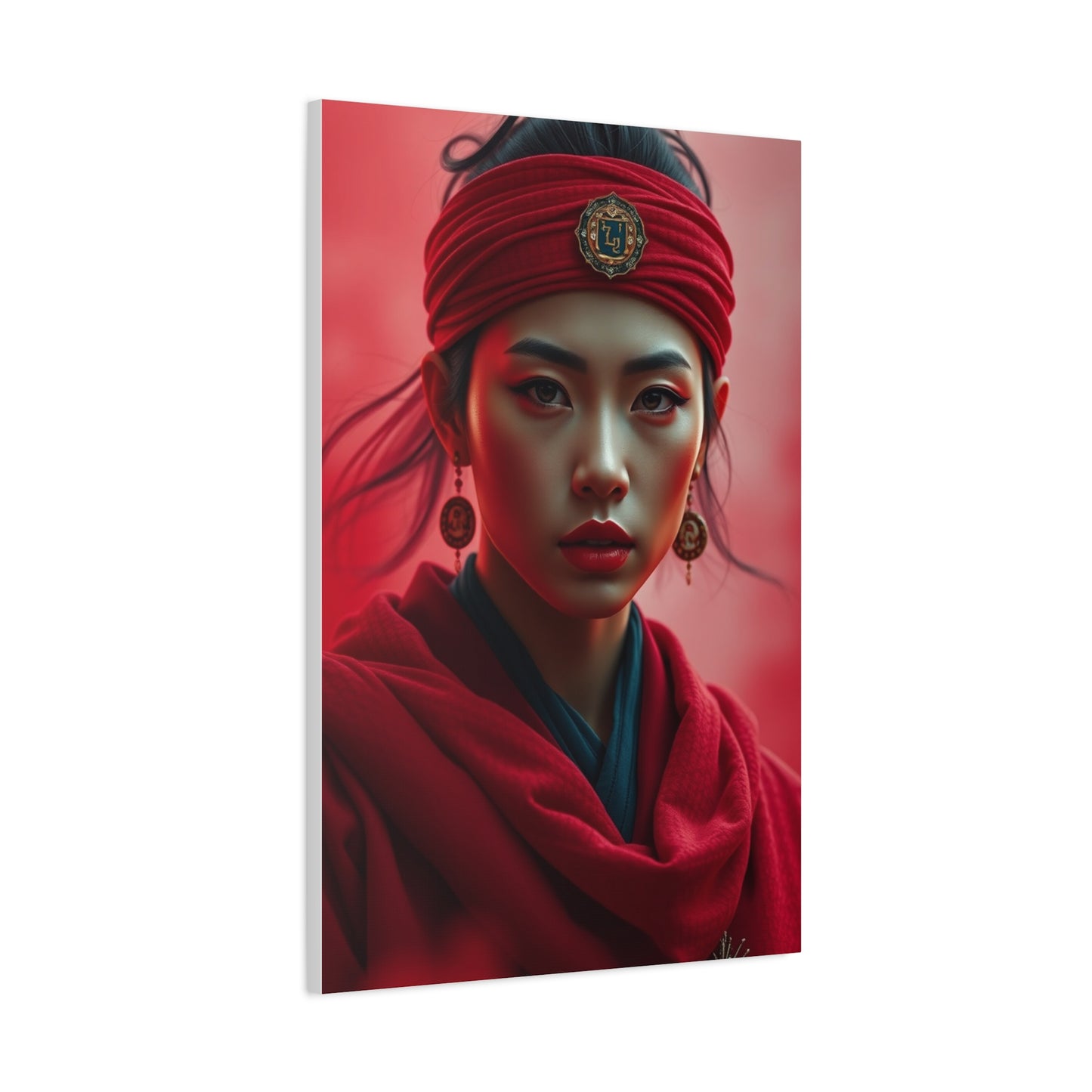 Roseate Allure Painting Wall Art & Canvas Print