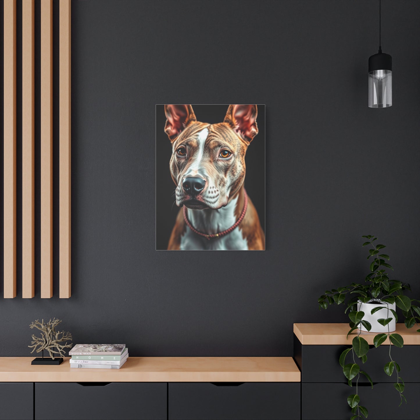 Elite Pit Bull Art Vision Wall Art & Canvas Print