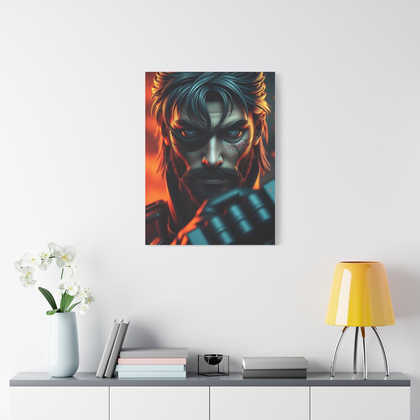 Metal Gear Solid Art Refined Canvas Wall Art & Canvas Print