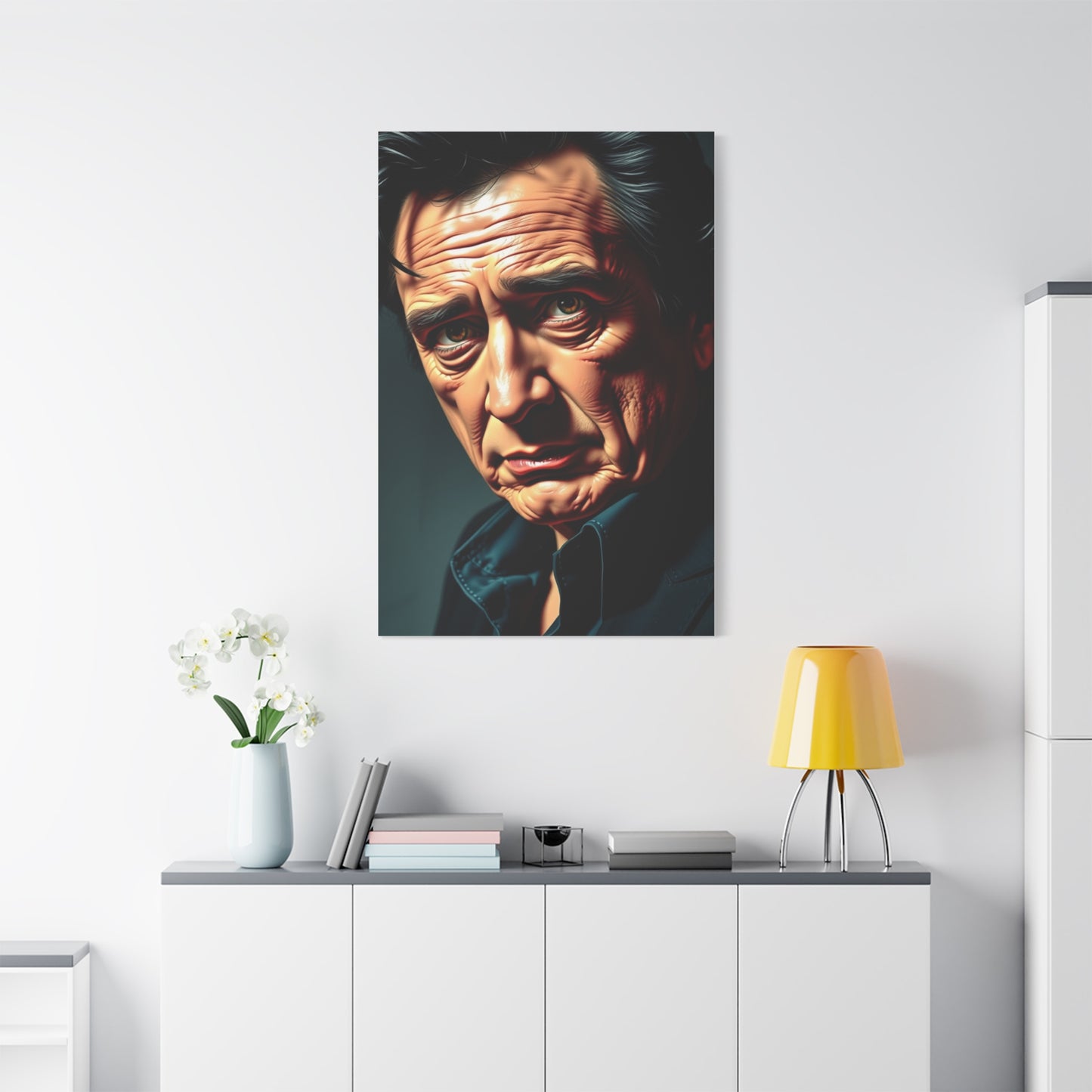 Johnny Cash Art Refined Canvas Wall Art & Canvas Print