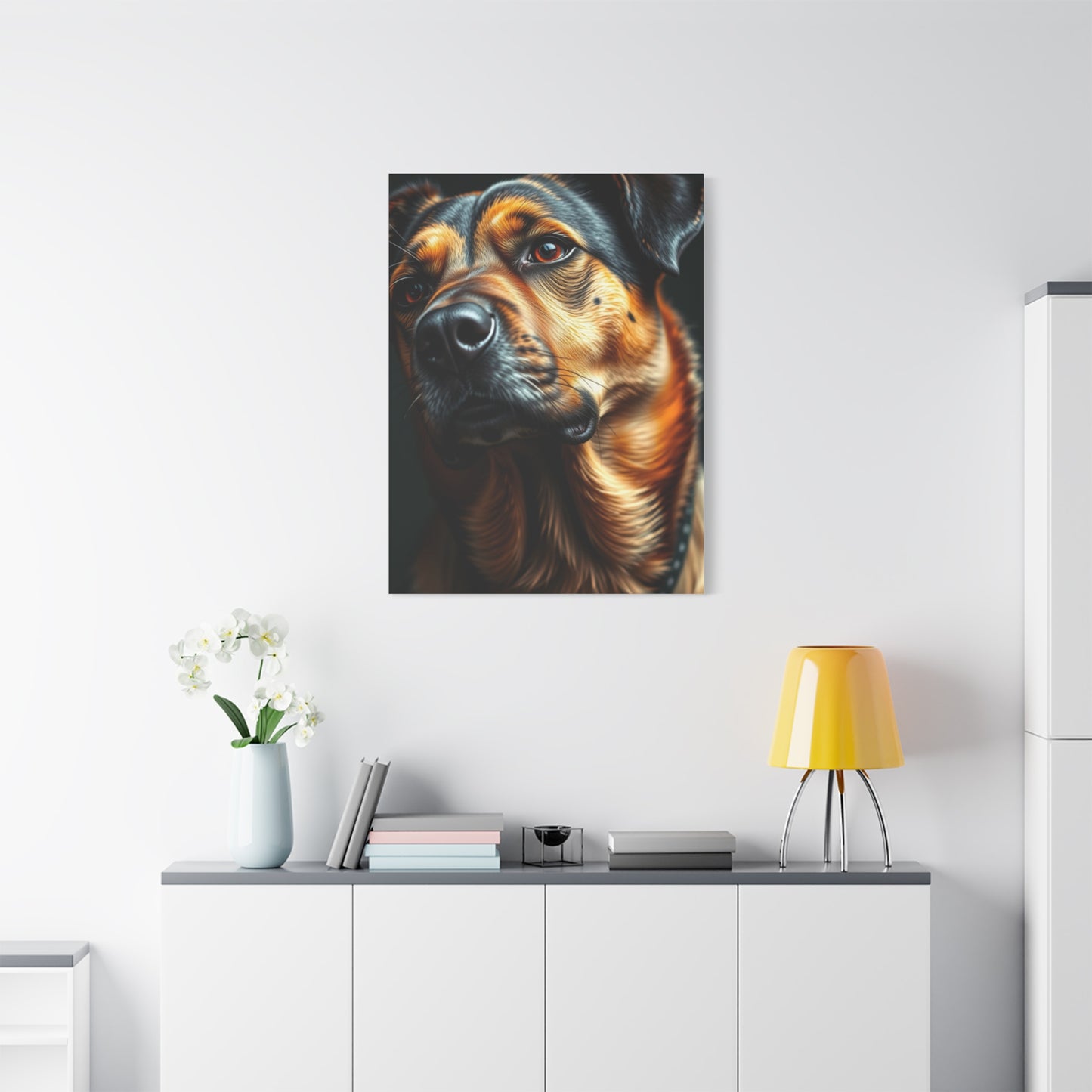 Black and Tan Art Supreme Gallery Wall Art & Canvas Print