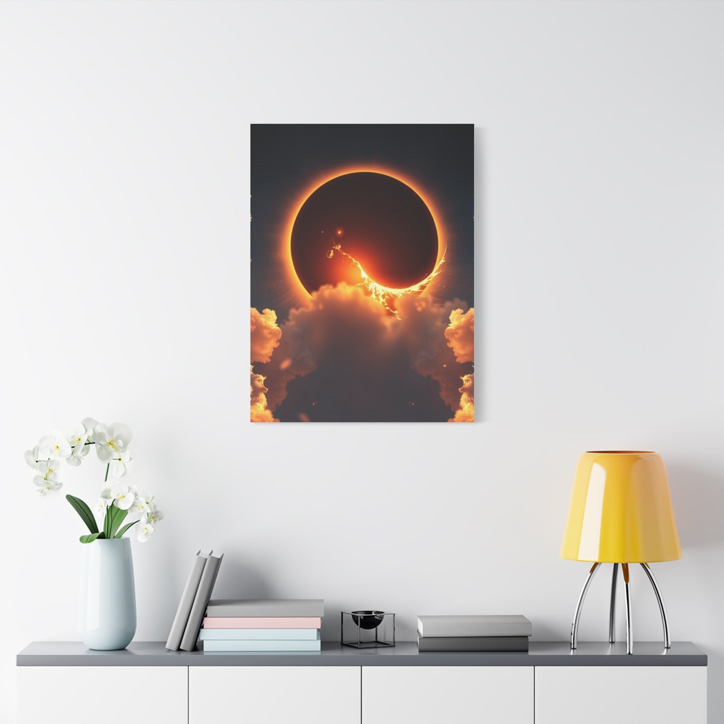 Vision Eclipse Art Art Wall Art & Canvas Print