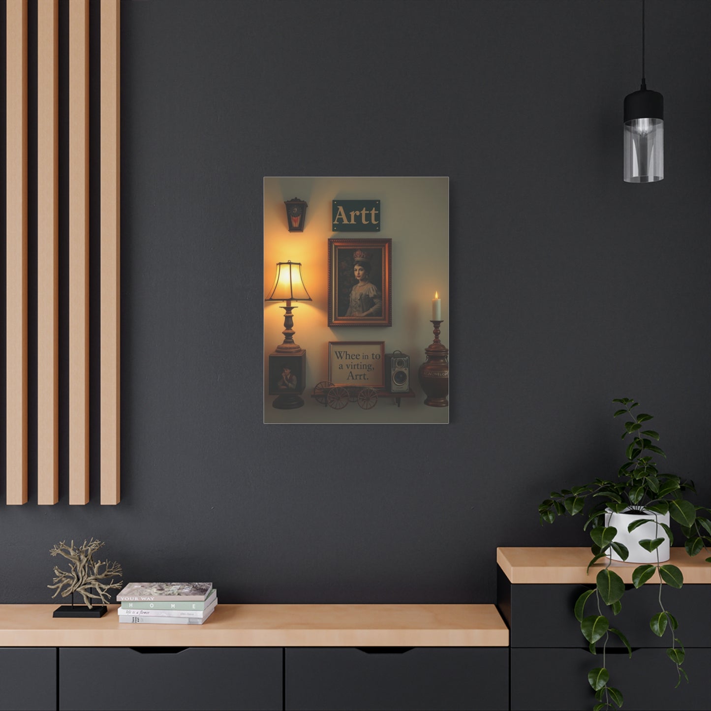 Nostalgic Harmony Canvas Wall Art & Canvas Print