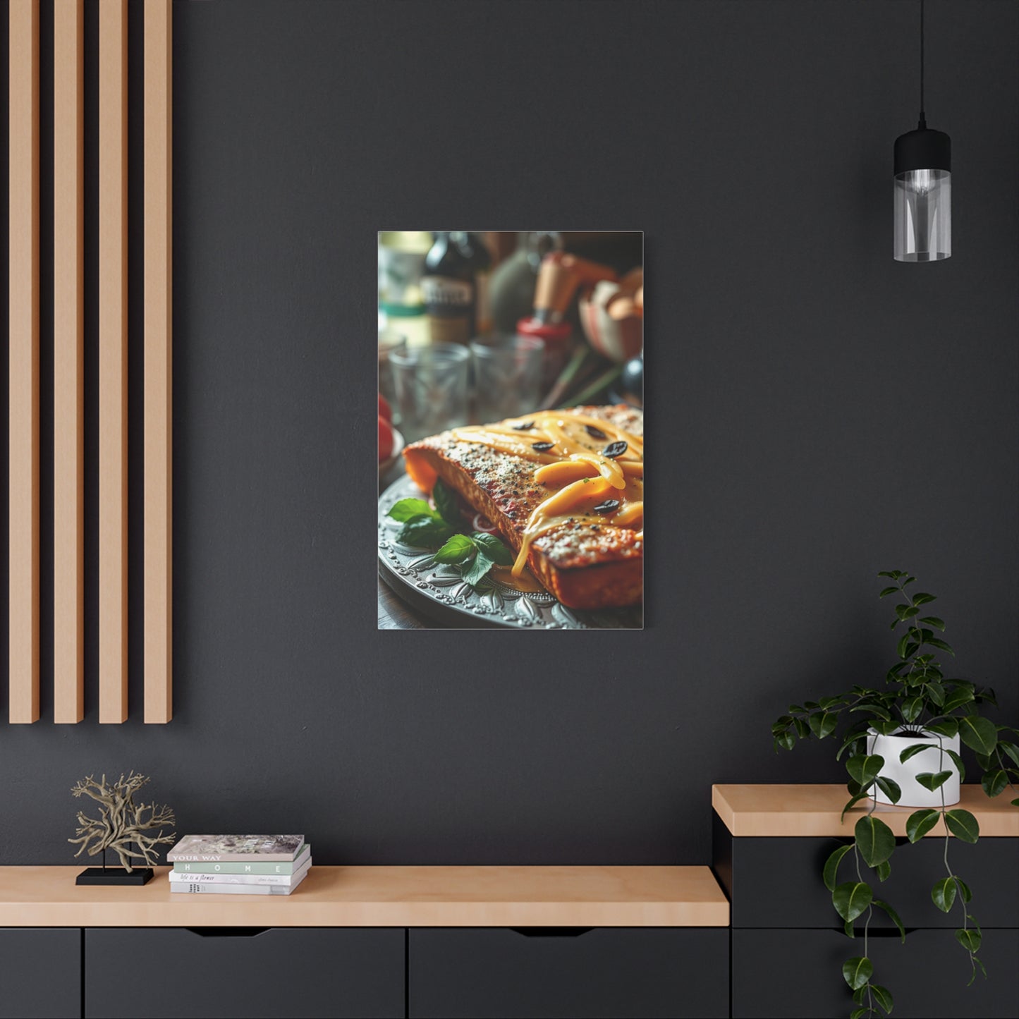 Italian Food Art Luxury Canvas Wall Art & Canvas Print