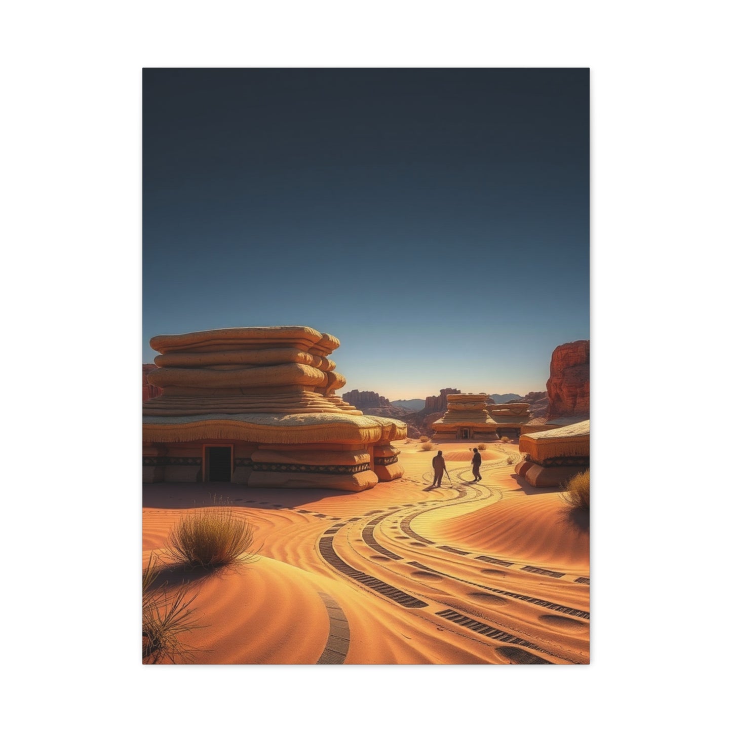 Vast Expanse Portrait Wall Art & Canvas Print