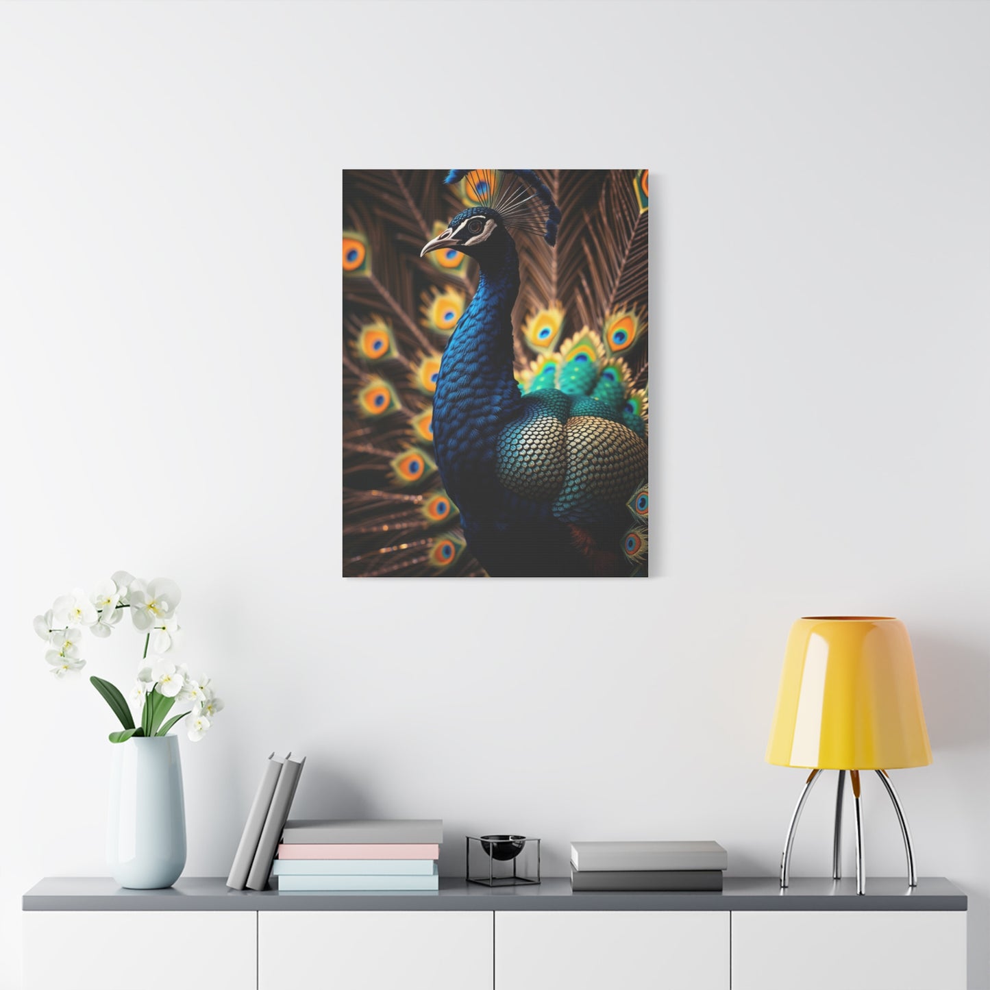 Masterpiece Peacock Art Vision Wall Art & Canvas Print