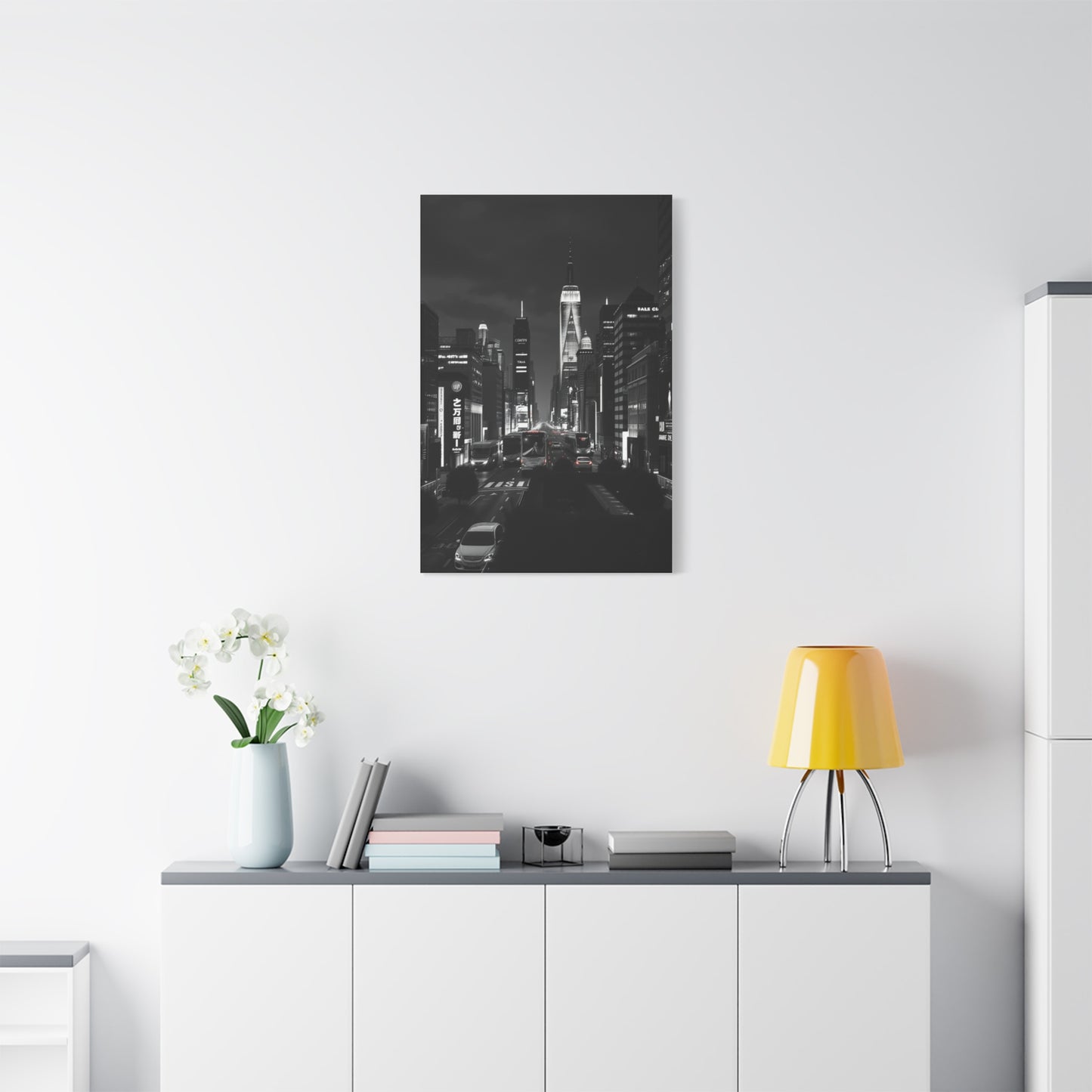 Supreme Black & White Cityscapes Art Collection Wall Art & Canvas Print