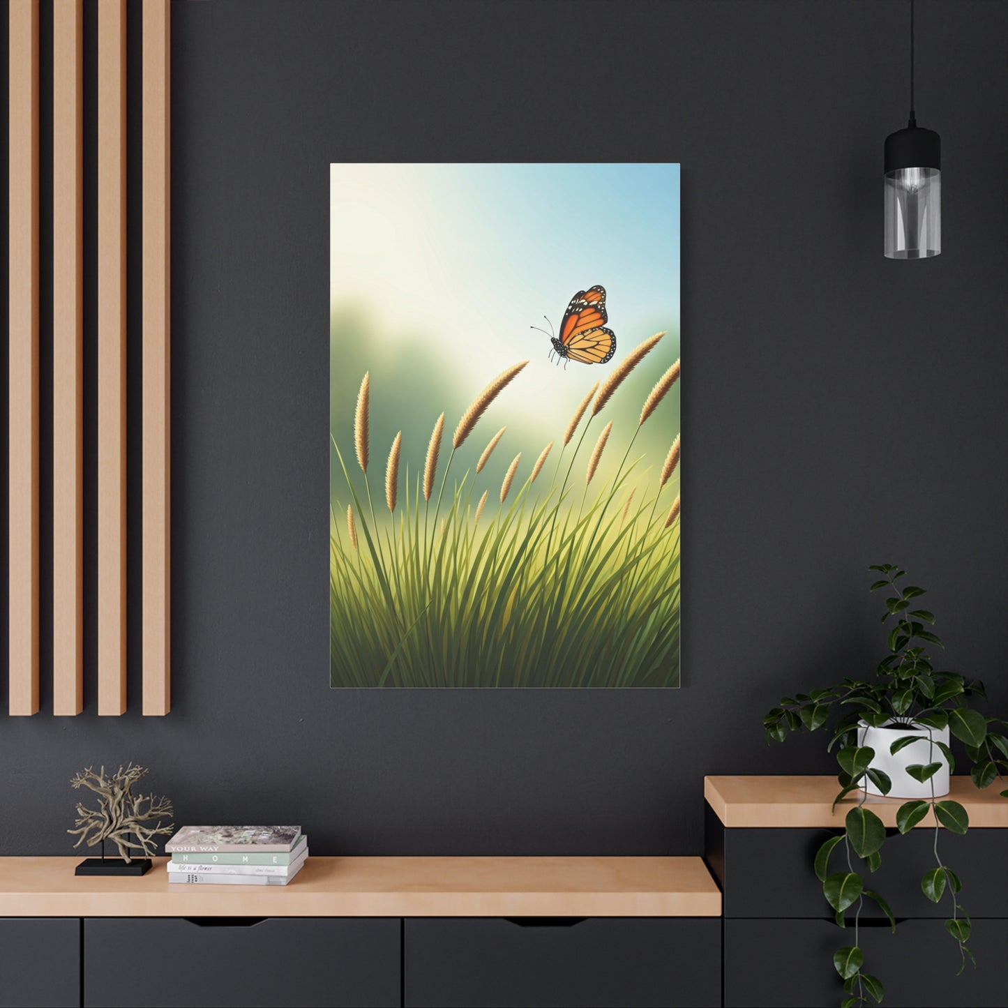 Meadow Flight Butterfly Wall Art & Canvas Prints