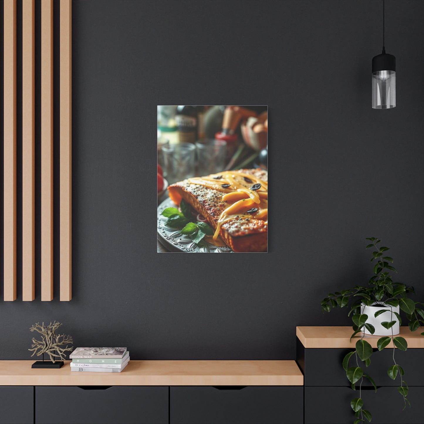 Italian Food Art Luxury Canvas Wall Art & Canvas Print