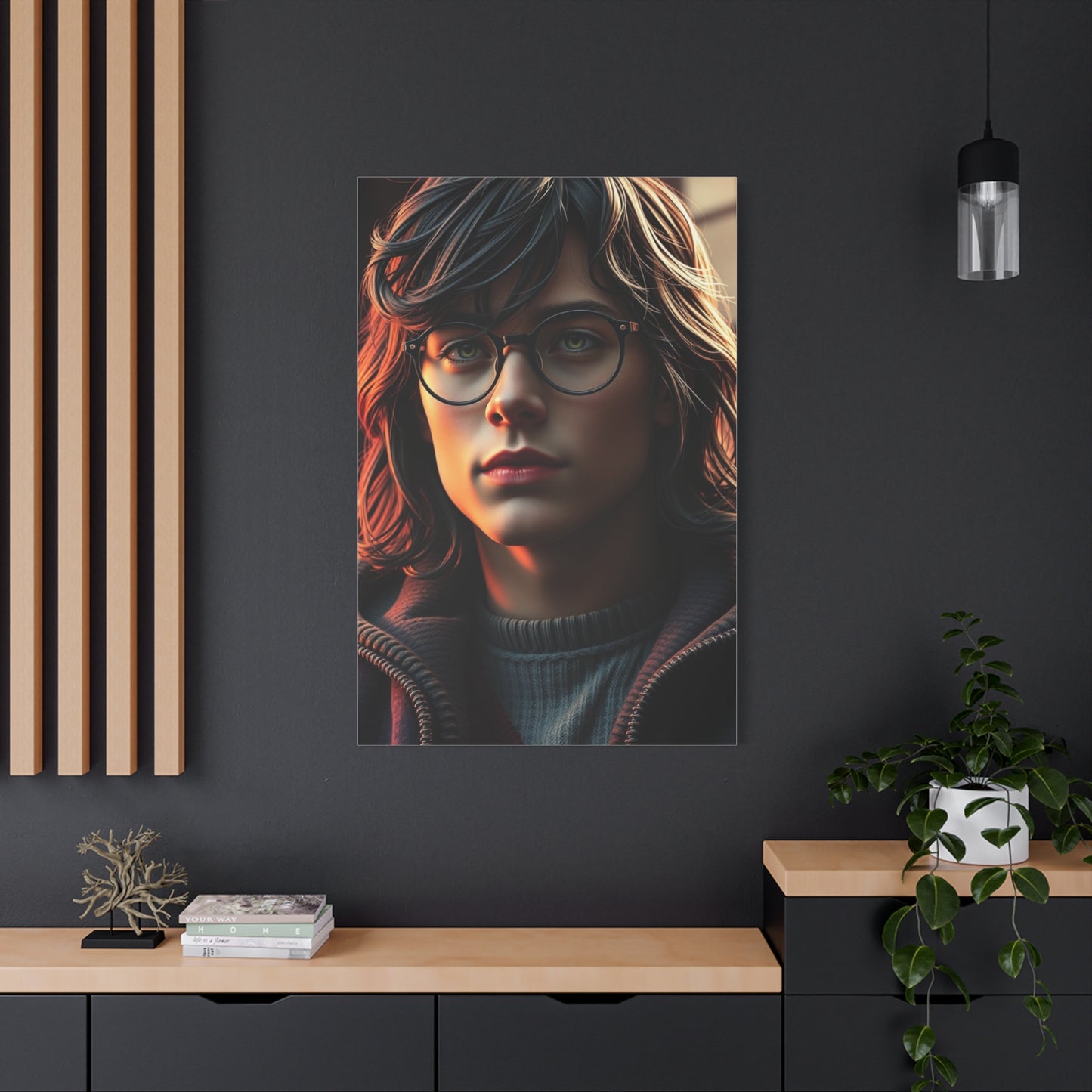 Vision Harry Porter Characters Art Art Wall Art & Canvas Print