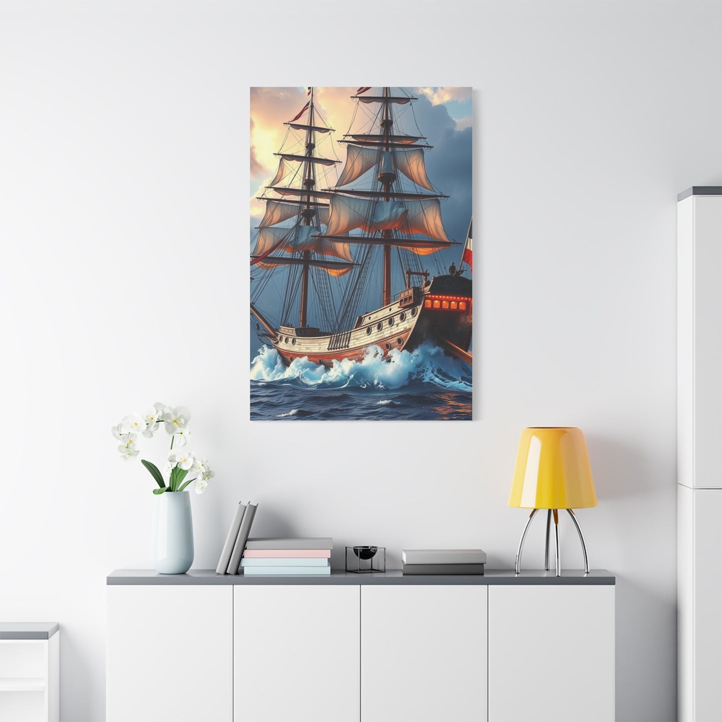 Supreme Ship Art Collection Wall Art & Canvas Print