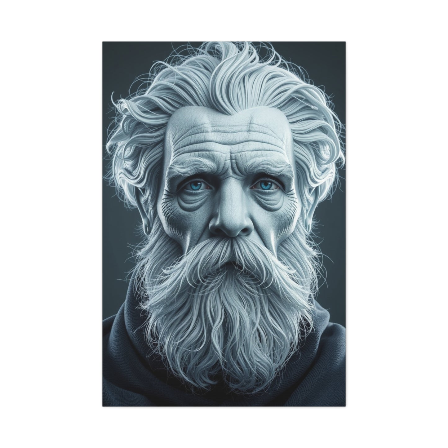 Pewter Reverie Masterpiece Wall Art & Canvas Print