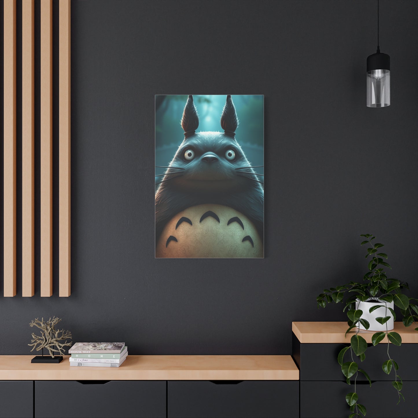 Totoro Art Refined Canvas Wall Art & Canvas Print