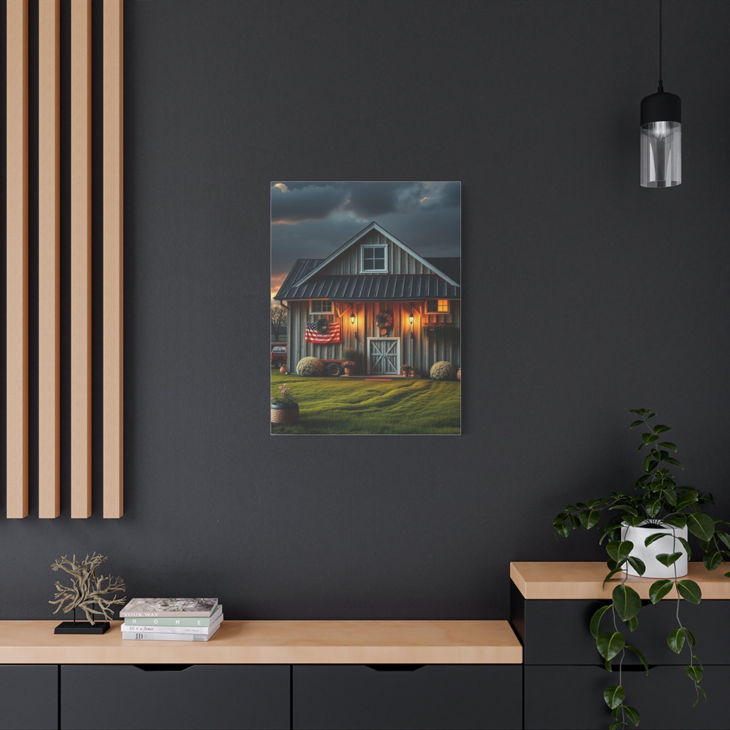 Quaint Vista Gallery Canvas Wall Art & Canvas Print